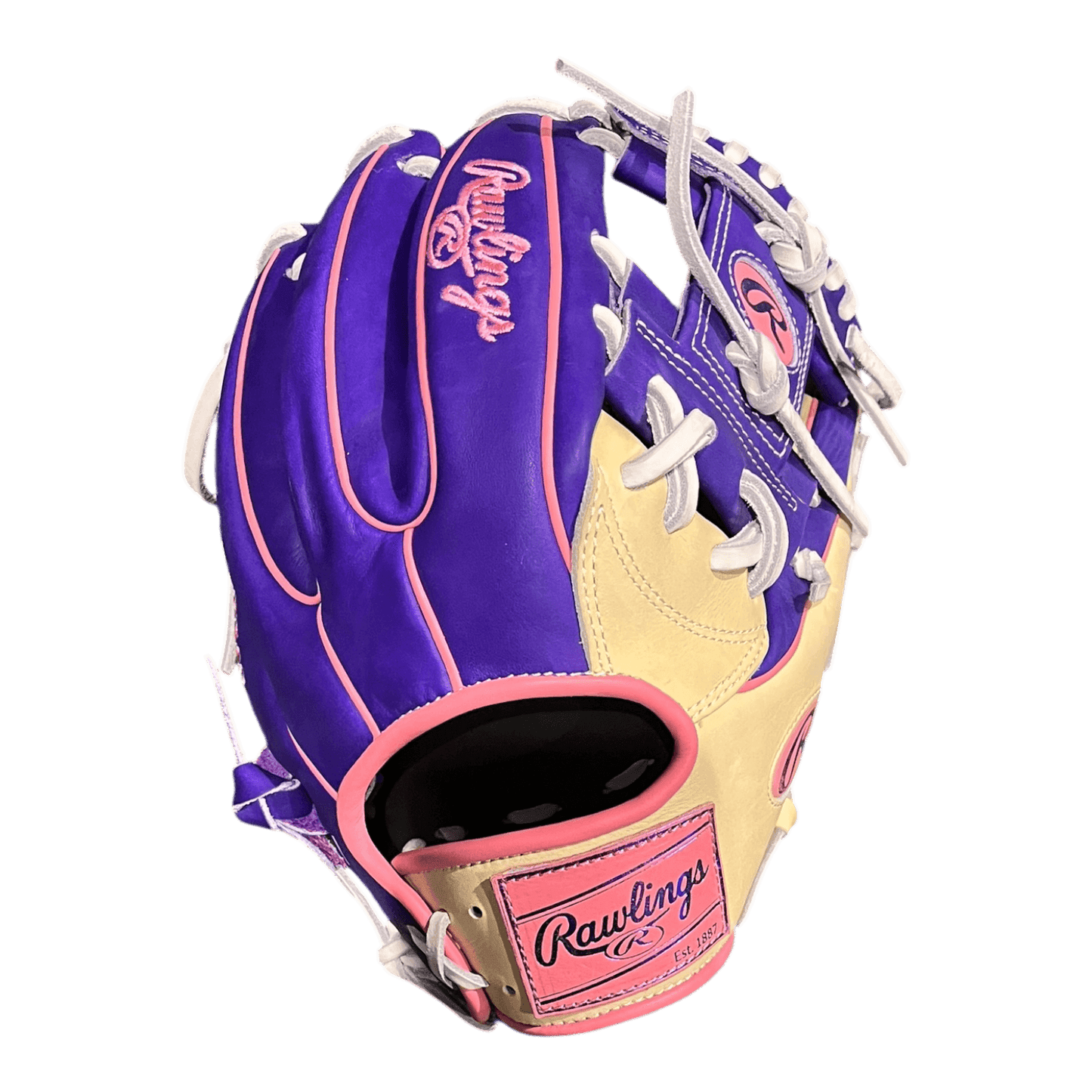 Rawlings Exclusive 11.5” I-Web Purple Pink Blonde Glove