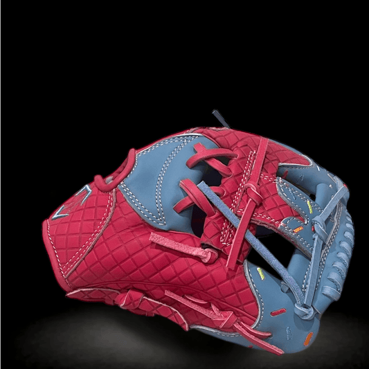 CUSTOM Youth Ice Cream Series Pink Baby Blue 11.5” I-Web Baseball Glove