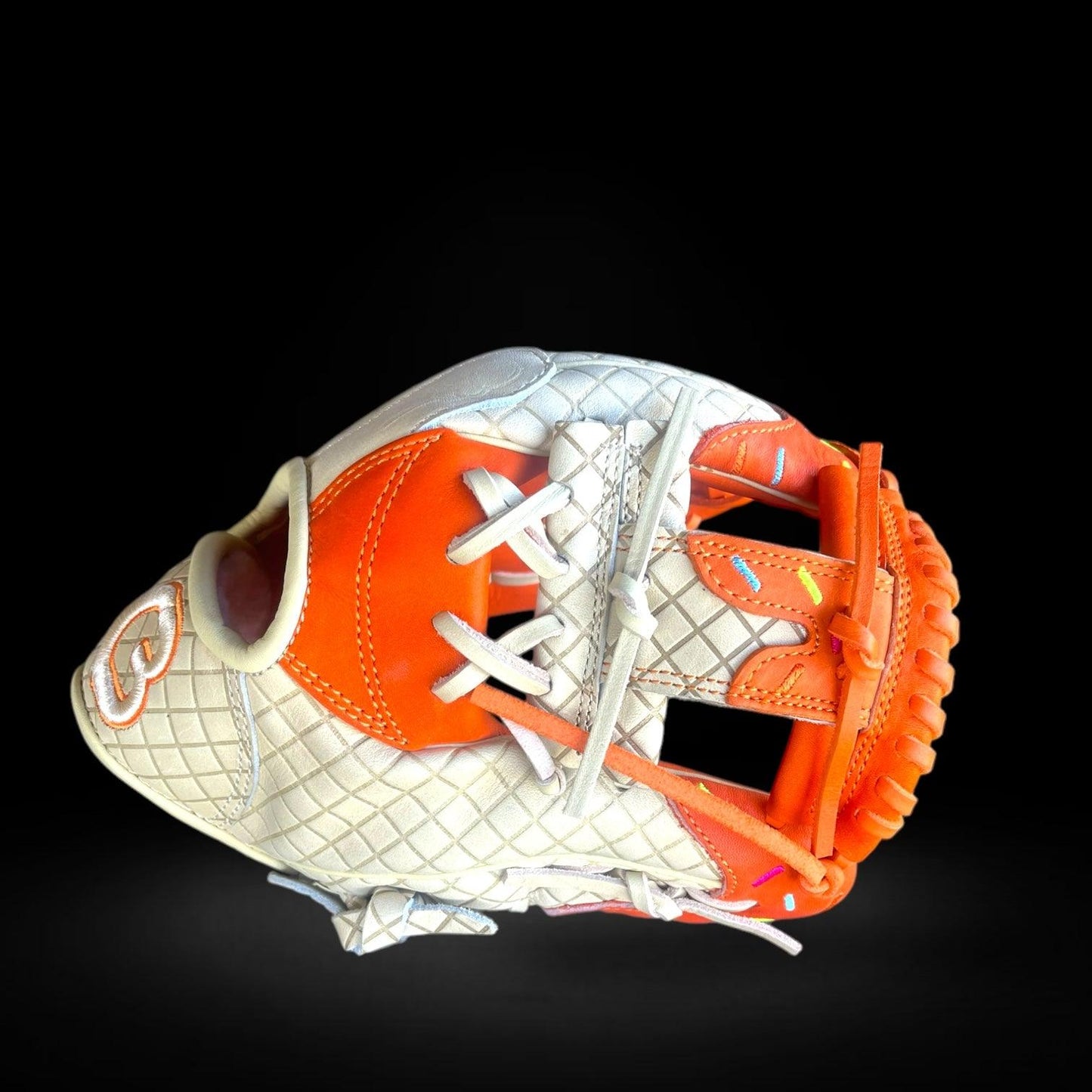 Custom Ice Cream Series Kip Orange 11.5” I-Web Infield Baseball Glove