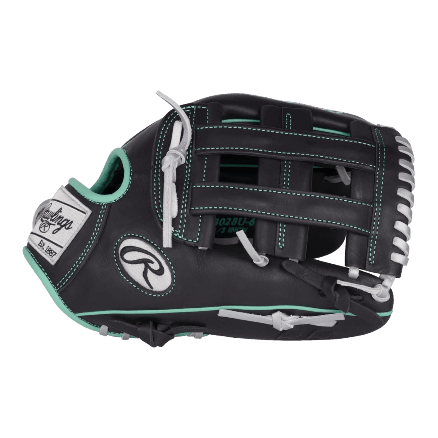 Rawlings NXT 12.5" Aqua Baseball Glove NXT3028U-6B