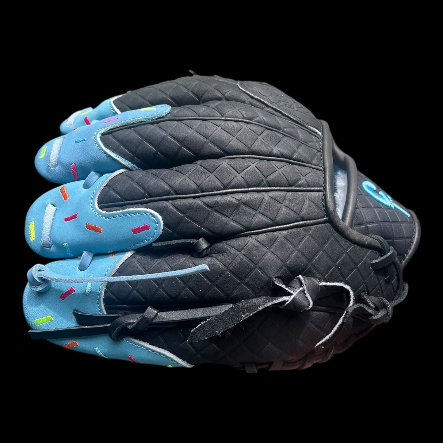 Custom Ice Cream Series Kip Baby Blue Black 11.5” I-Web Baseball Glove