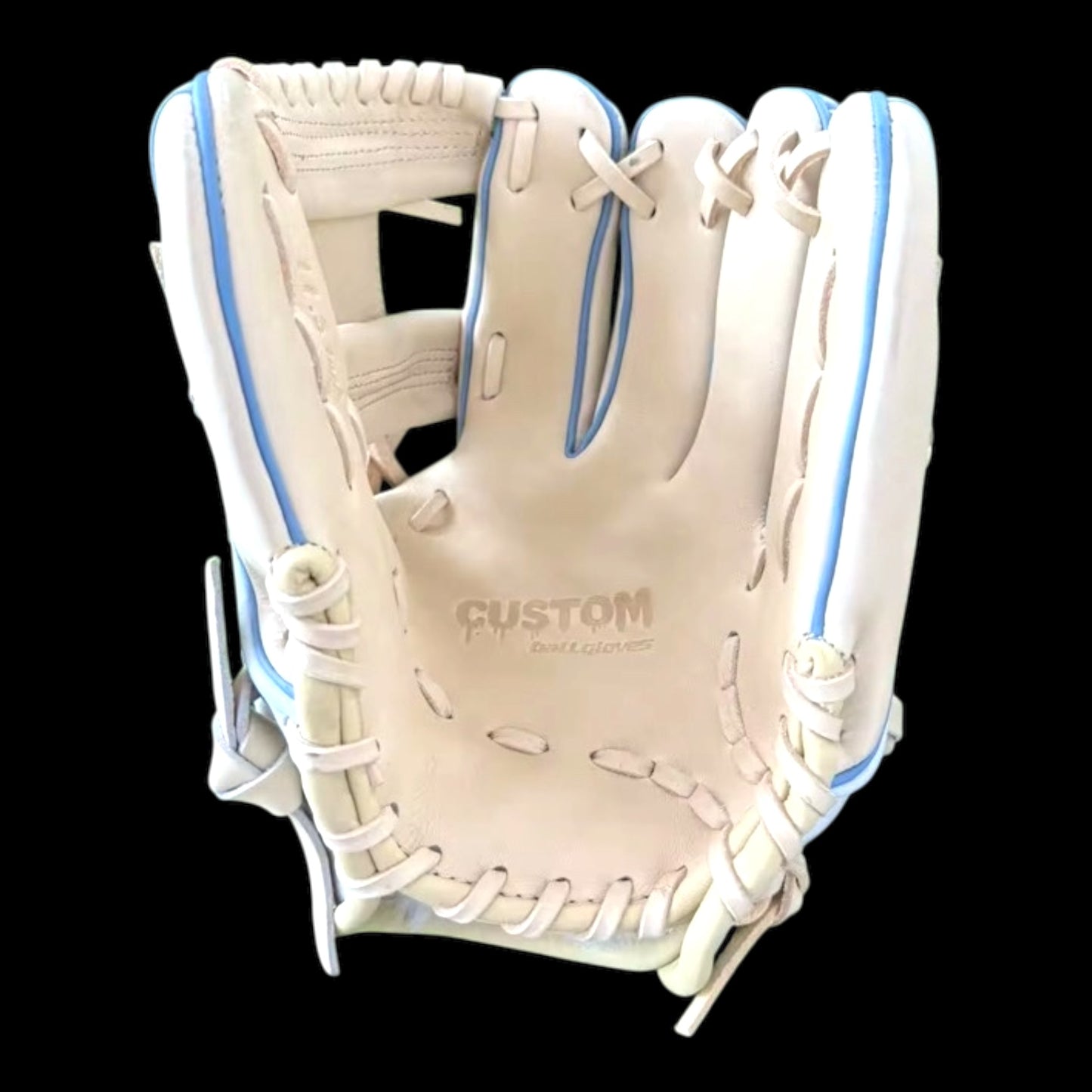 CUSTOM Color Flair 11.5” I-Web Baby Blue White Blonde Baseball Glove