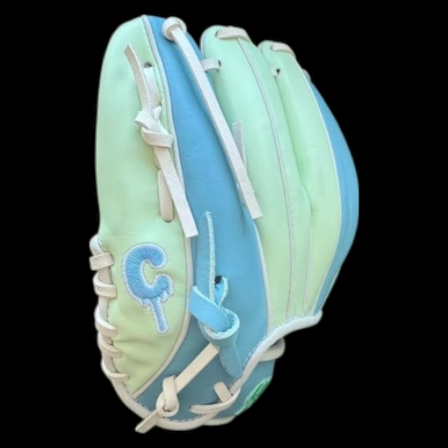 CUSTOM Glow in the Dark Series Kip 11.5” I-Web Mint Baby Blue Baseball Glove