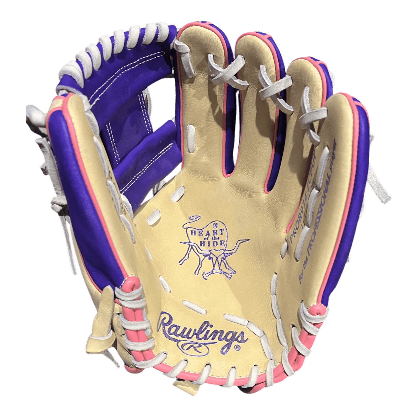Rawlings Exclusive 11.5” I-Web Purple Pink Blonde Glove