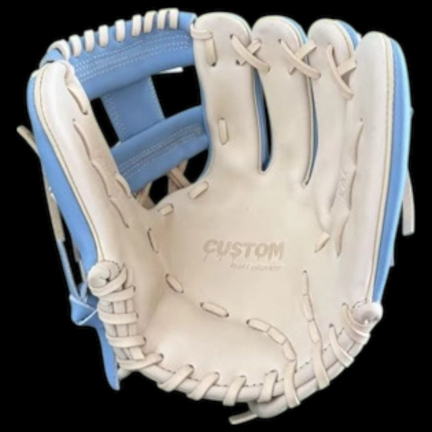 CUSTOM Wing Tip 11.5” I-Web Kip Baby Blue Blonde Baseball Glove