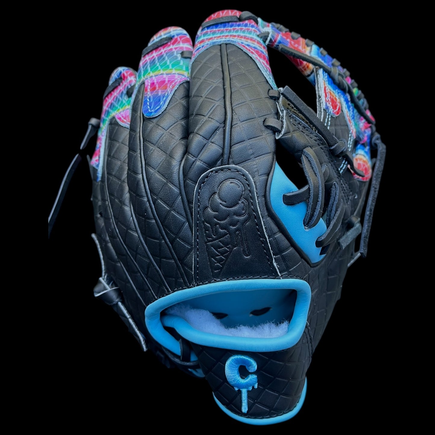 CUSTOM Ice Cream Color Drip 11.5” I-Web Infield Baseball Glove