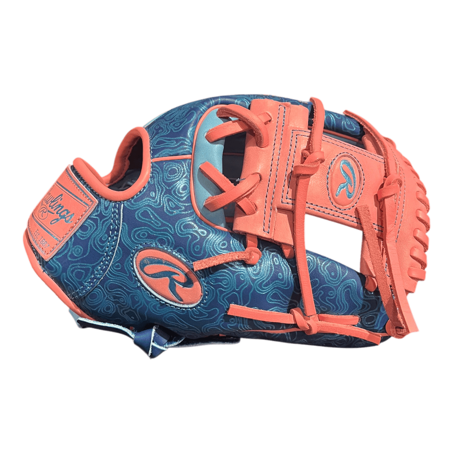 Rawlings Exclusive 11.5” Pink Purple I-Web Glove