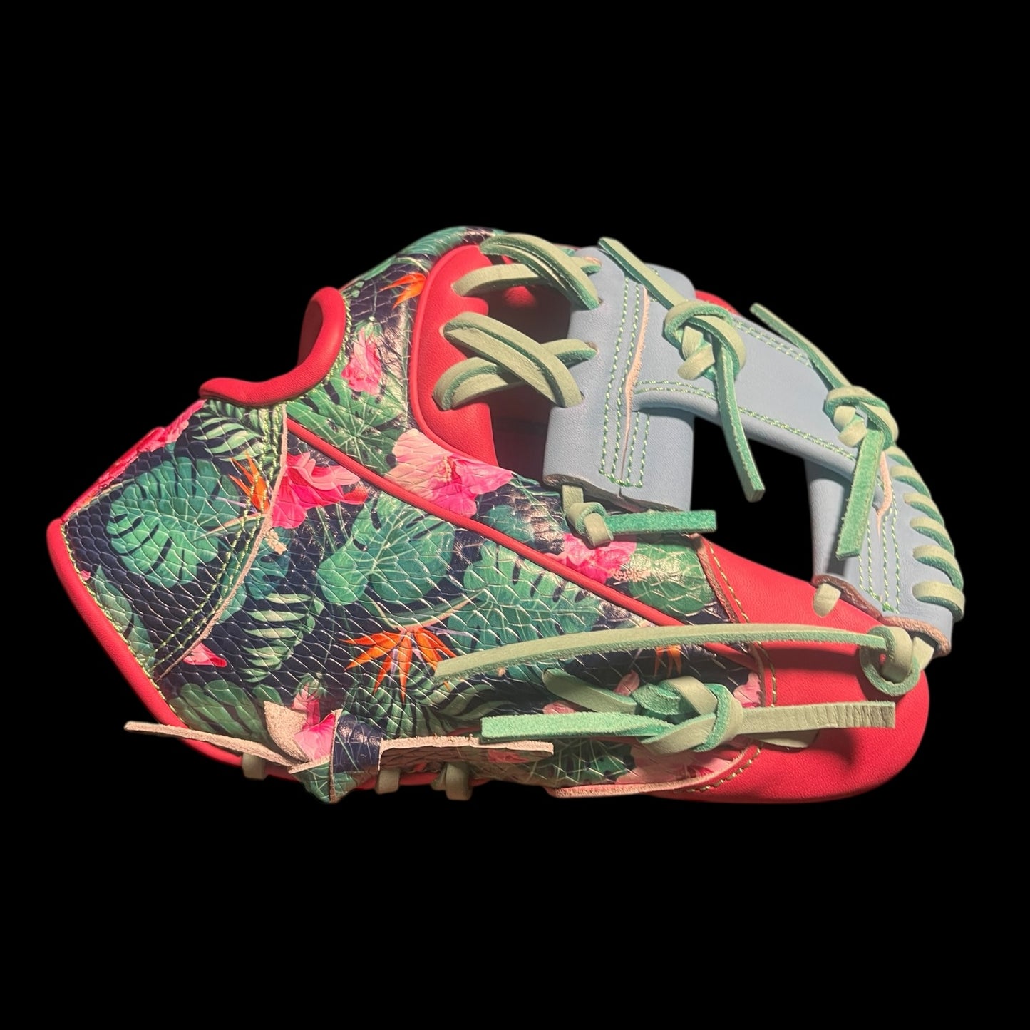CUSTOM Floral Drip Series Kip 11.5” I-Web Baseball Glove
