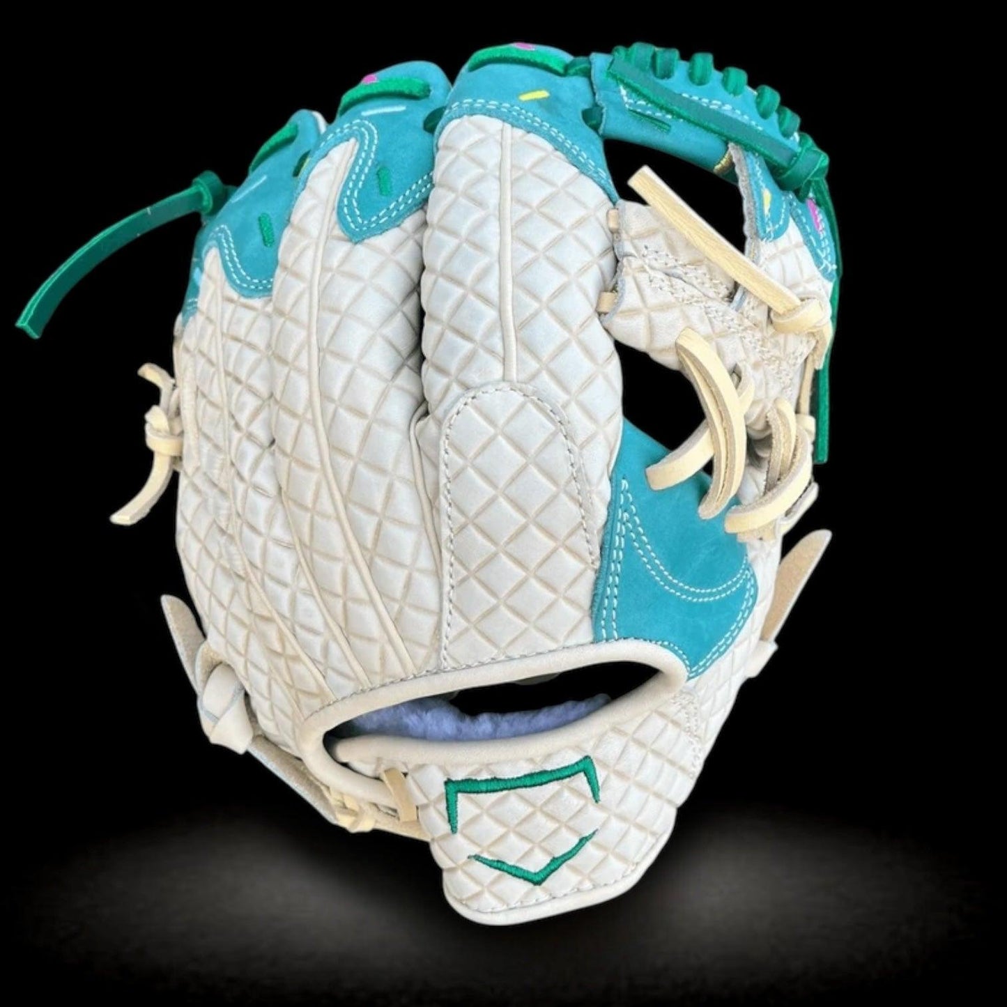 Custom Ice Cream Series Kip Green 11.5” I-Web Infield Baseball Glove
