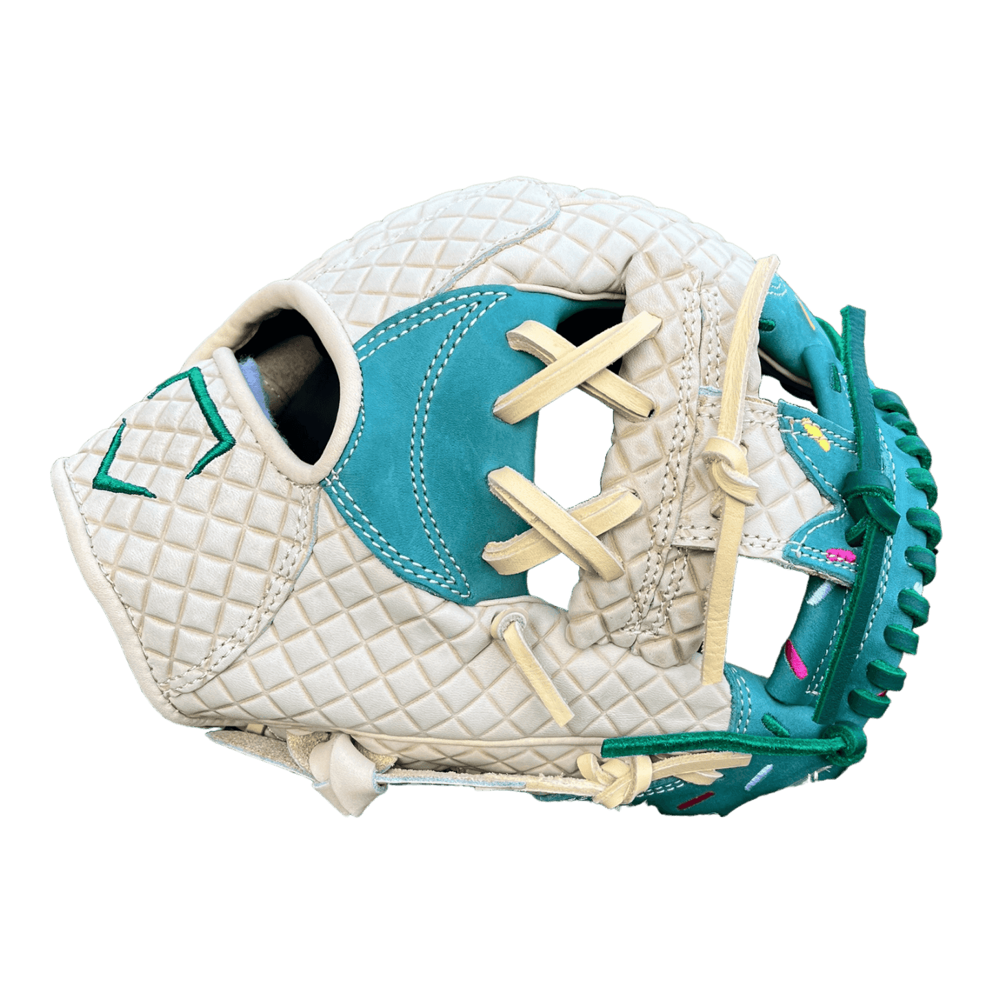 Custom Ice Cream Series Kip Green 11.5” I-Web Infield Baseball Glove