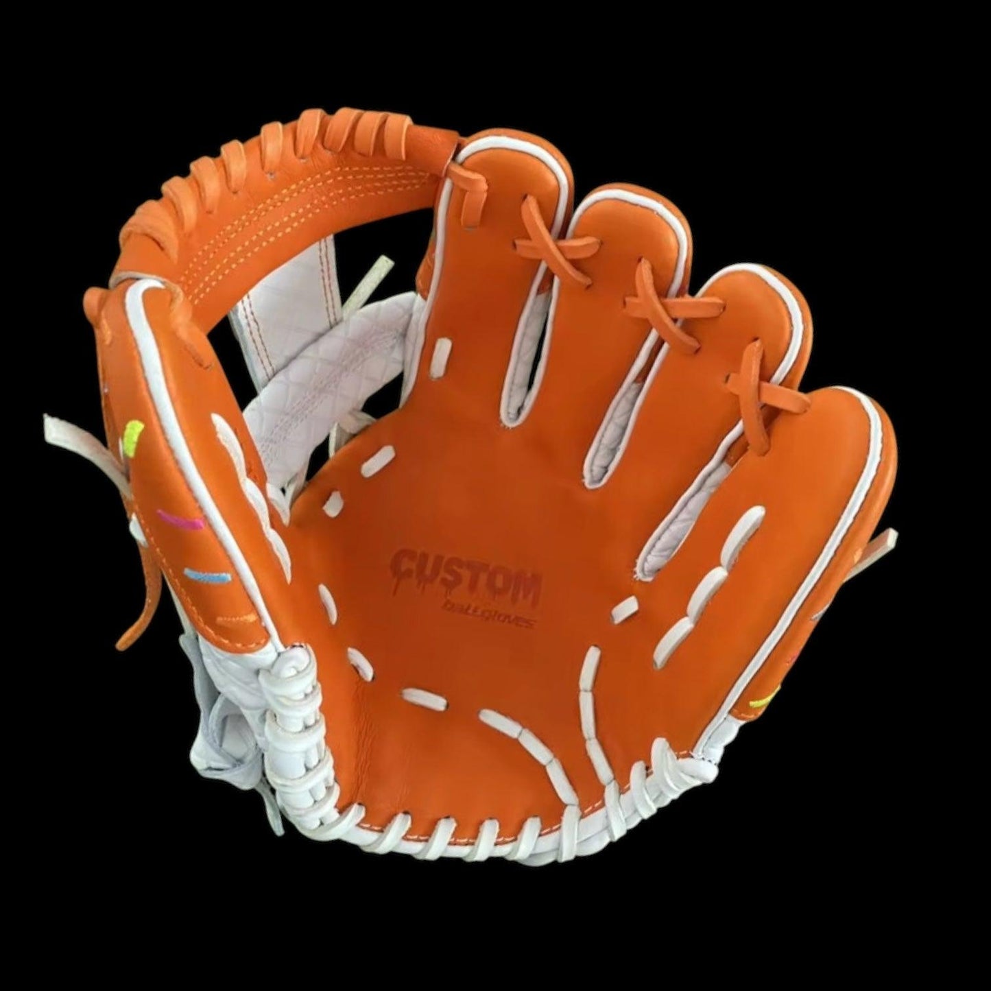 Custom Ice Cream Series Kip Orange 11.5” I-Web Infield Baseball Glove