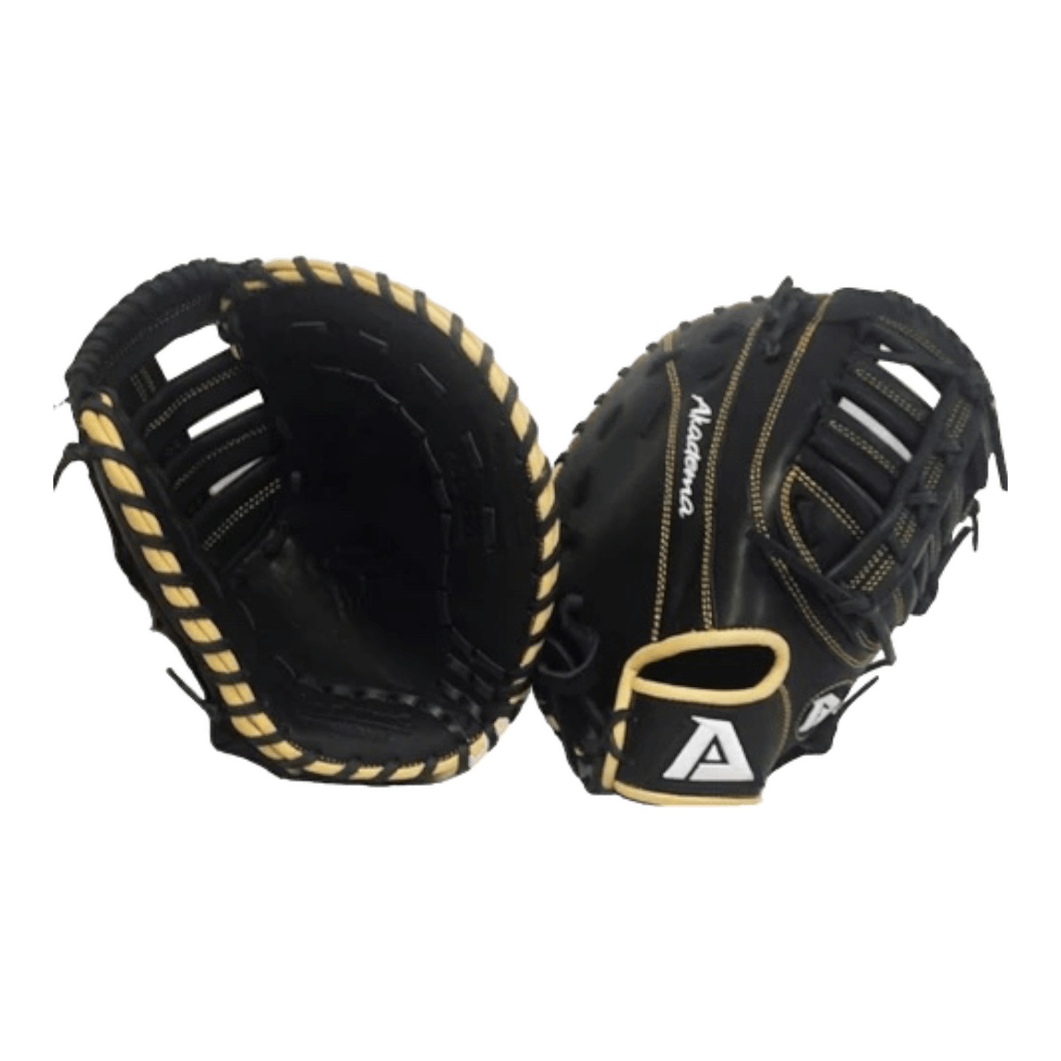 Akadema Torino Series 11.5 Inch Black Blue I Web Infielders Glove Custom Ballgloves