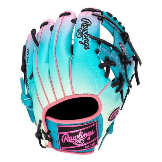 Rawlings Heart of the Hide Funburst 11.5" Baseball Glove: PROR204-2TESS
