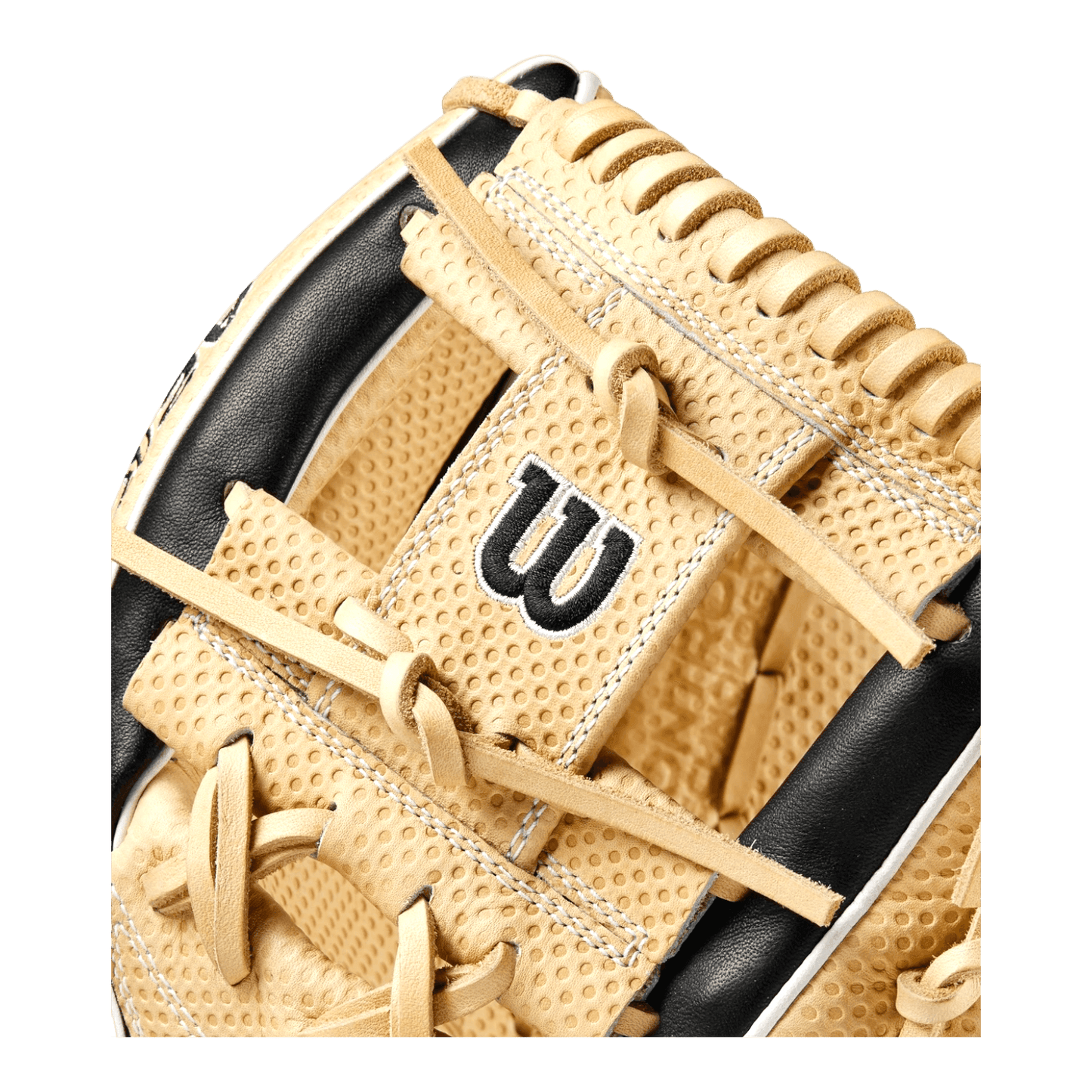 Wilson A2K 11.75” WBW1013751175 I-Web Black Blonde Infield Glove - CustomBallgloves.com