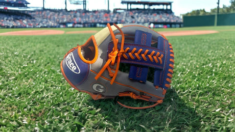Custom Orange Baseball Gloves - CustomBallgloves.com