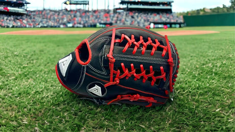 Custom Red Baseball Gloves - CustomBallgloves.com