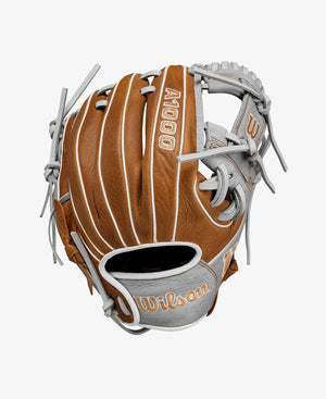 Wilson A1000 11” Pedroia Fit Youth Brown Gray I Web Glove