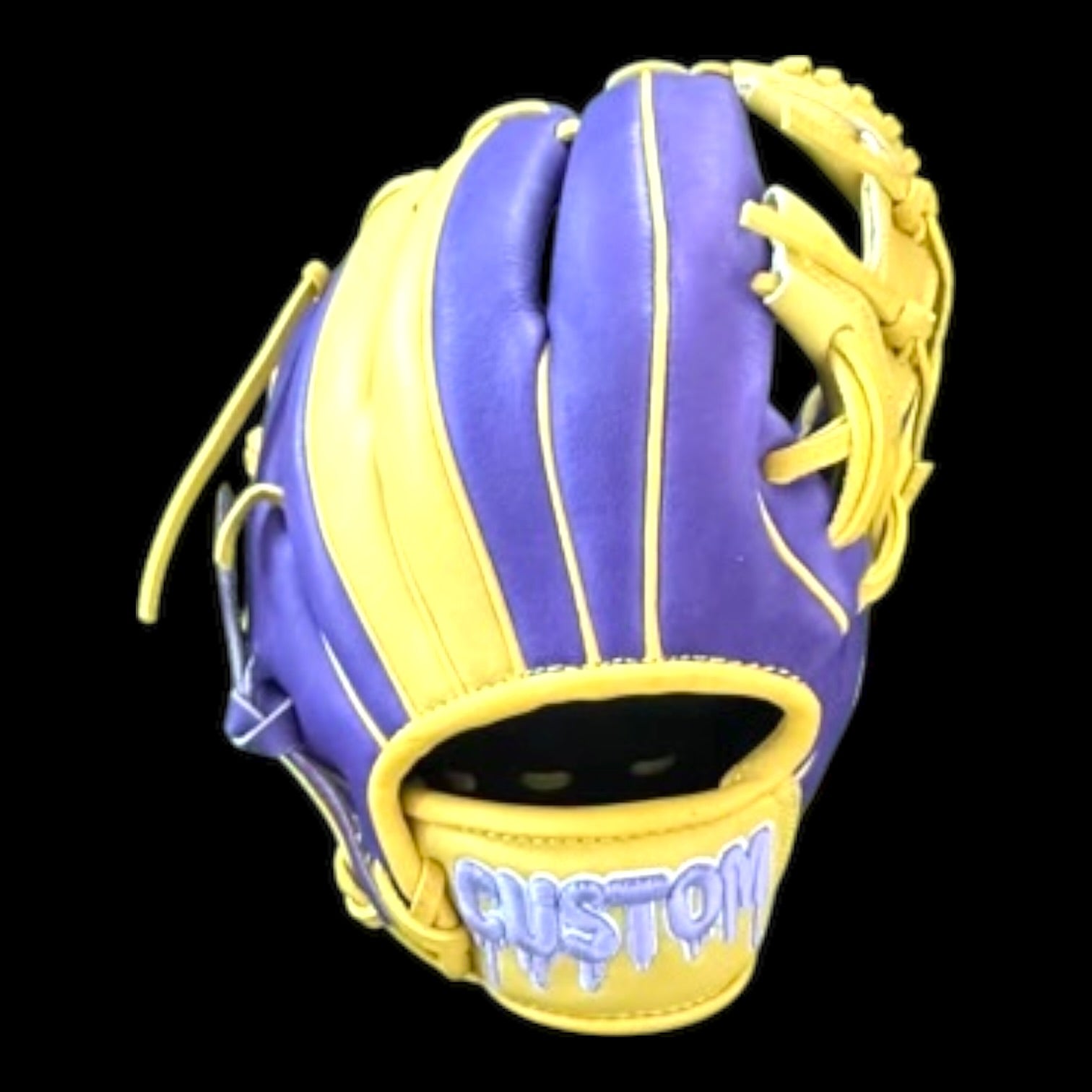 CUSTOM Louisiana Edition 11.5” Purple Gold Baseball Glove – Custom