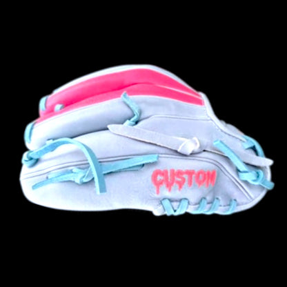 CUSTOM Faith Series Phil 4:13 Christian Bible Verse Cross Closed Web Baseball Glove