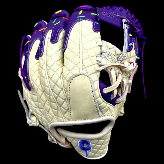 CUSTOM Youth Ice Cream Series Purple 11.5” I-Web Infield Baseball Glove