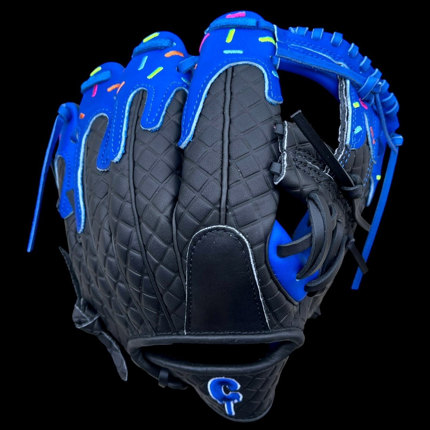 CUSTOM Youth Ice Cream Series 11.5” I-Web Black Blue Baseball Glove