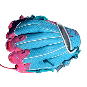 Custom Ballgloves Youth 11” Ice Cream Baseball Glove Pink Baby Blue I-Web