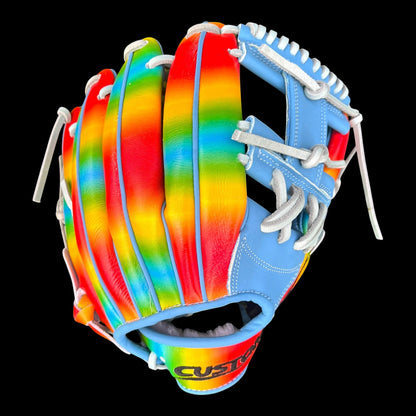 CUSTOM Color Flair Series 11.5” I-Web Red Yellow Green Blue Infield Glove