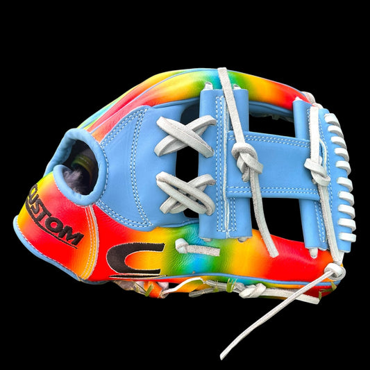 CUSTOM Color Flair Series 11.5” I-Web Red Yellow Green Blue Infield Glove