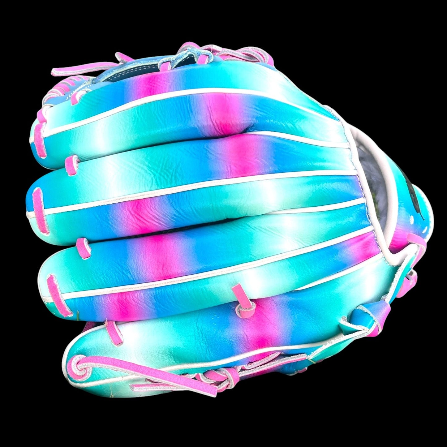 CUSTOM Color Flair Series 11.5” I-Web Mint Pink Blue Infield Glove