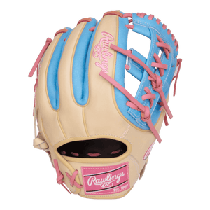 Blue baseball glove sales