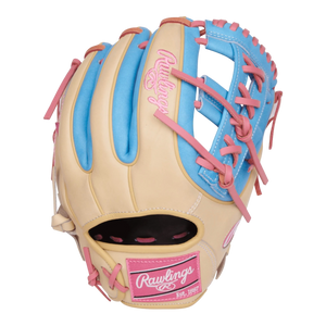 Rawlings Heart Of The Hide 11.5'' Baby Blue Pink Baseball Glove PROR314-32CCB