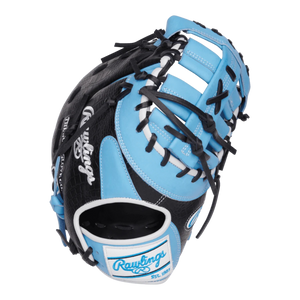 Rawlings Heart of the Hide 12.5" Baby Blue Black First Base Mitt Glove PRORDCT-10CB