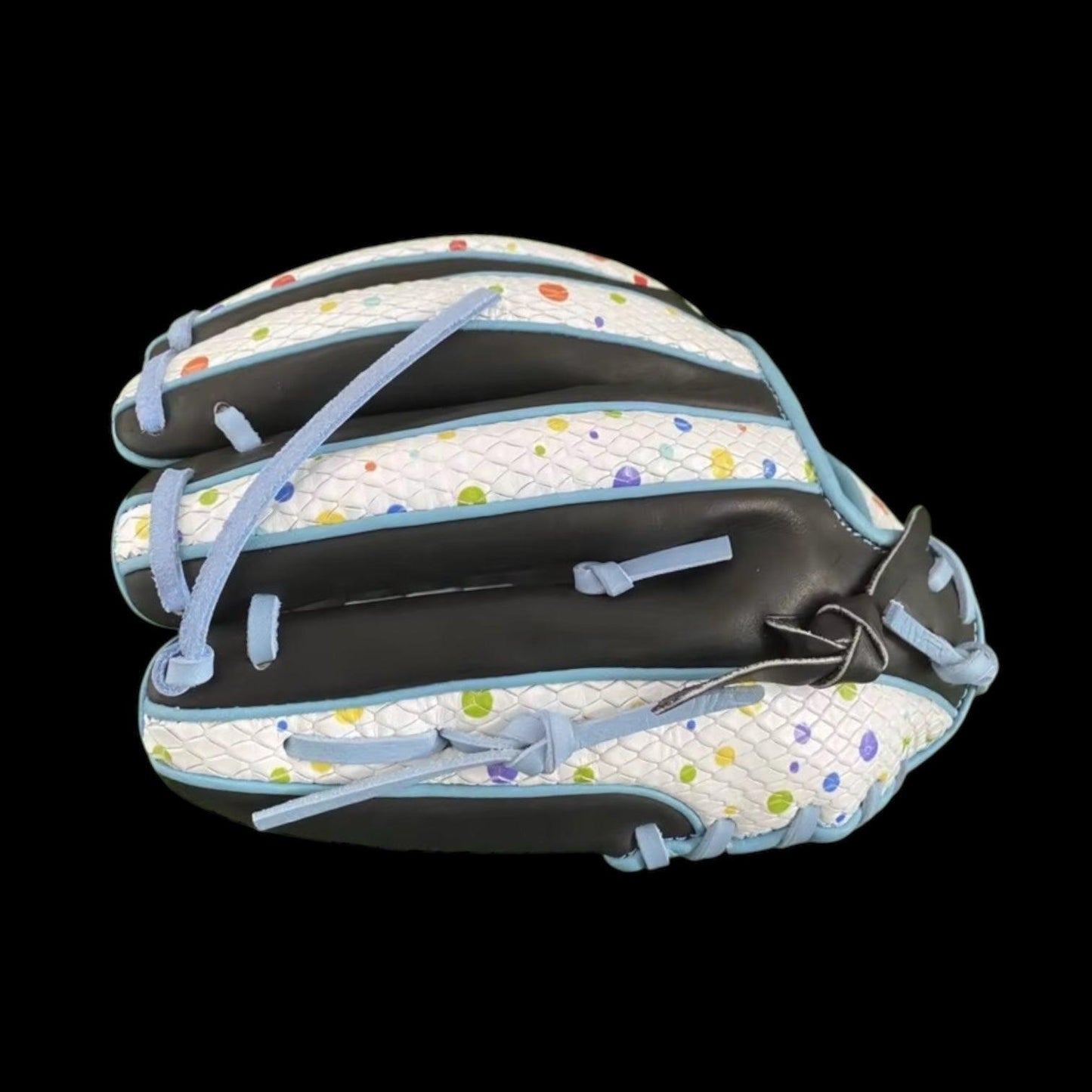 Custom Paint Splatter White 11.5” I-Web Baseball Glove