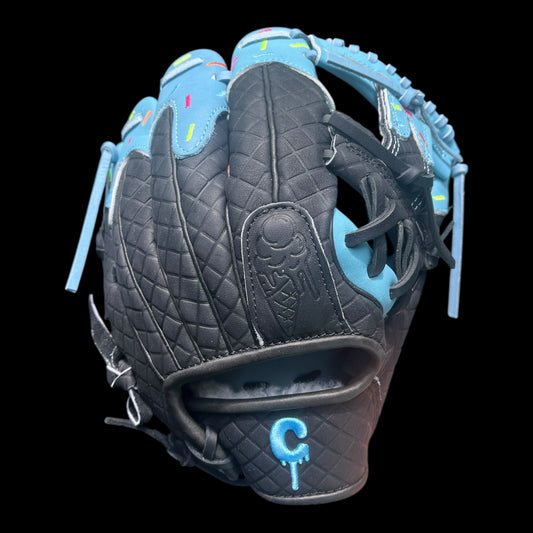 Custom Ice Cream Series Kip Baby Blue Black 11.5” I-Web Baseball Glove