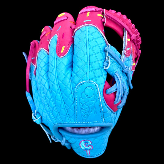 Custom Youth Ice Cream Series Kip 11” Pink Baby Blue I-Web Baseball Glove