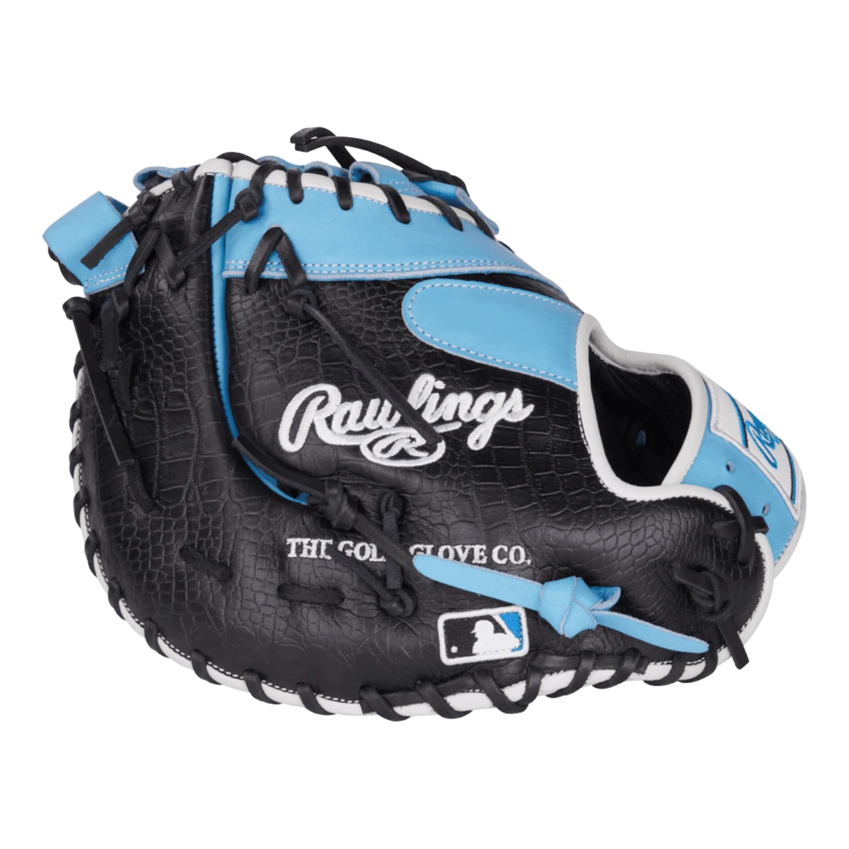 Rawlings Heart of the Hide 12.5" Baby Blue Black First Base Mitt Glove PRORDCT-10CB