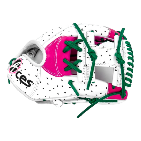 Custom Ballgloves 11.5” Watermelon Baseball Glove I-Web Infield