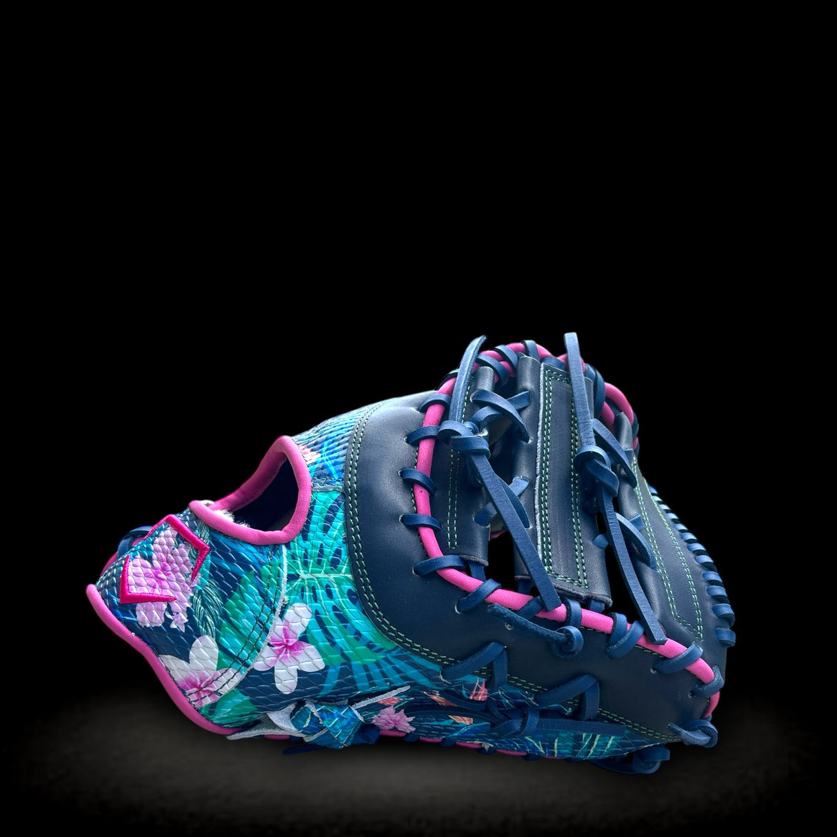 Custom Ballgloves Floral Series Exclusive 12.75” First Base Mitt