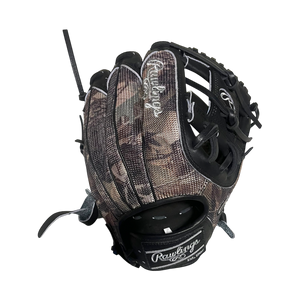 Rawlings Custom 11.50" Inch I-Web Camouflage Speed Shell Black Heart of the Hide Infield Glove