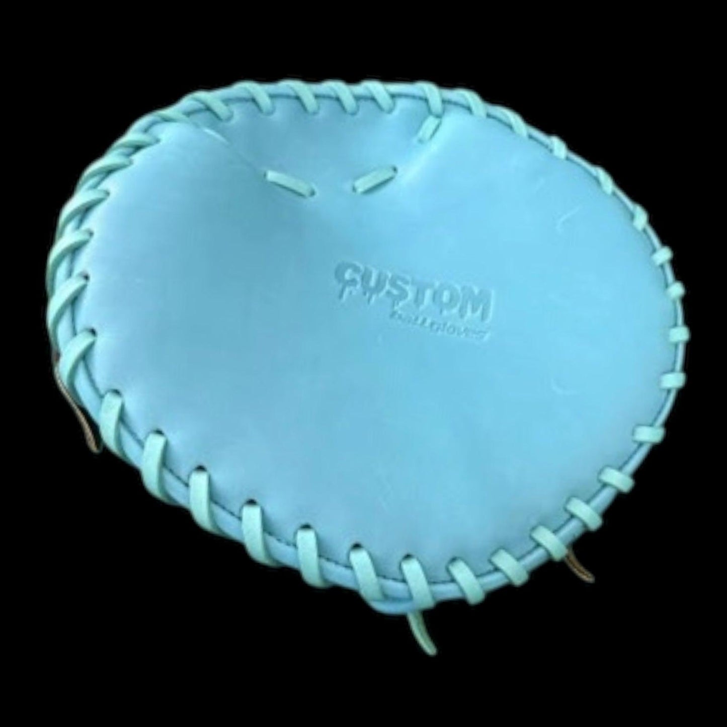 Custom Ice Cream Series Pancake Infield Training Glove Baby Blue Black