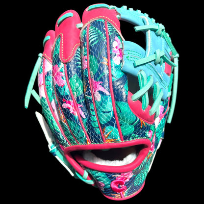 Custom Floral Drip Series Kip 11.5” I-Web Baseball Glove
