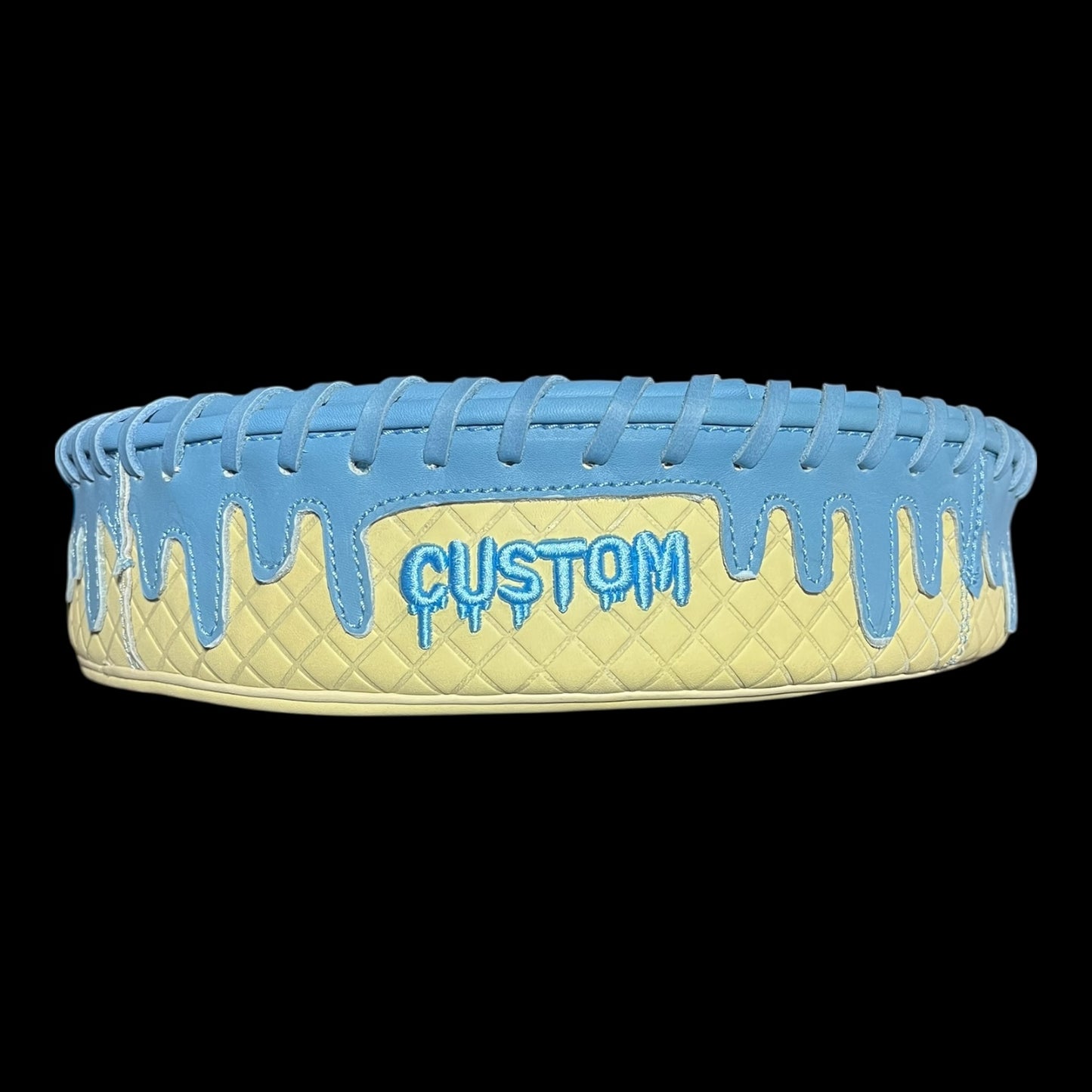 Custom Ballgloves Ice Cream Drip Baseball Glove Break-In Pounding Pad