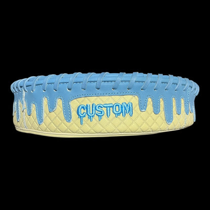 Custom Ballgloves Ice Cream Drip Baseball Glove Break-In Pounding Pad