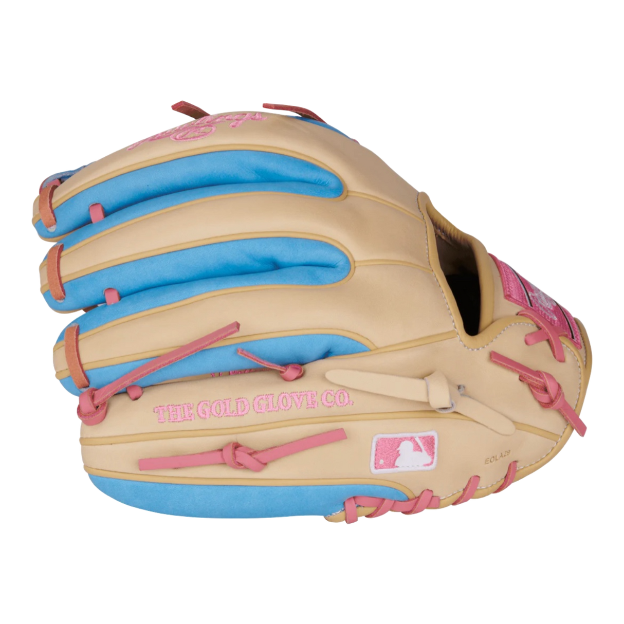 Rawlings Heart Of The Hide 11.5'' Baby Blue Pink Baseball Glove PROR314-32CCB