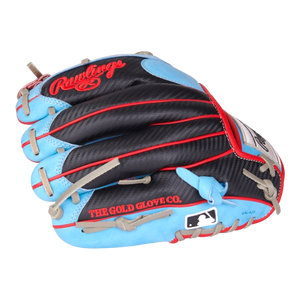 Rawlings Heart of the Hide 11.5" I-Web Baby Blue Red Black Baseball Glove PROR204-2CBS