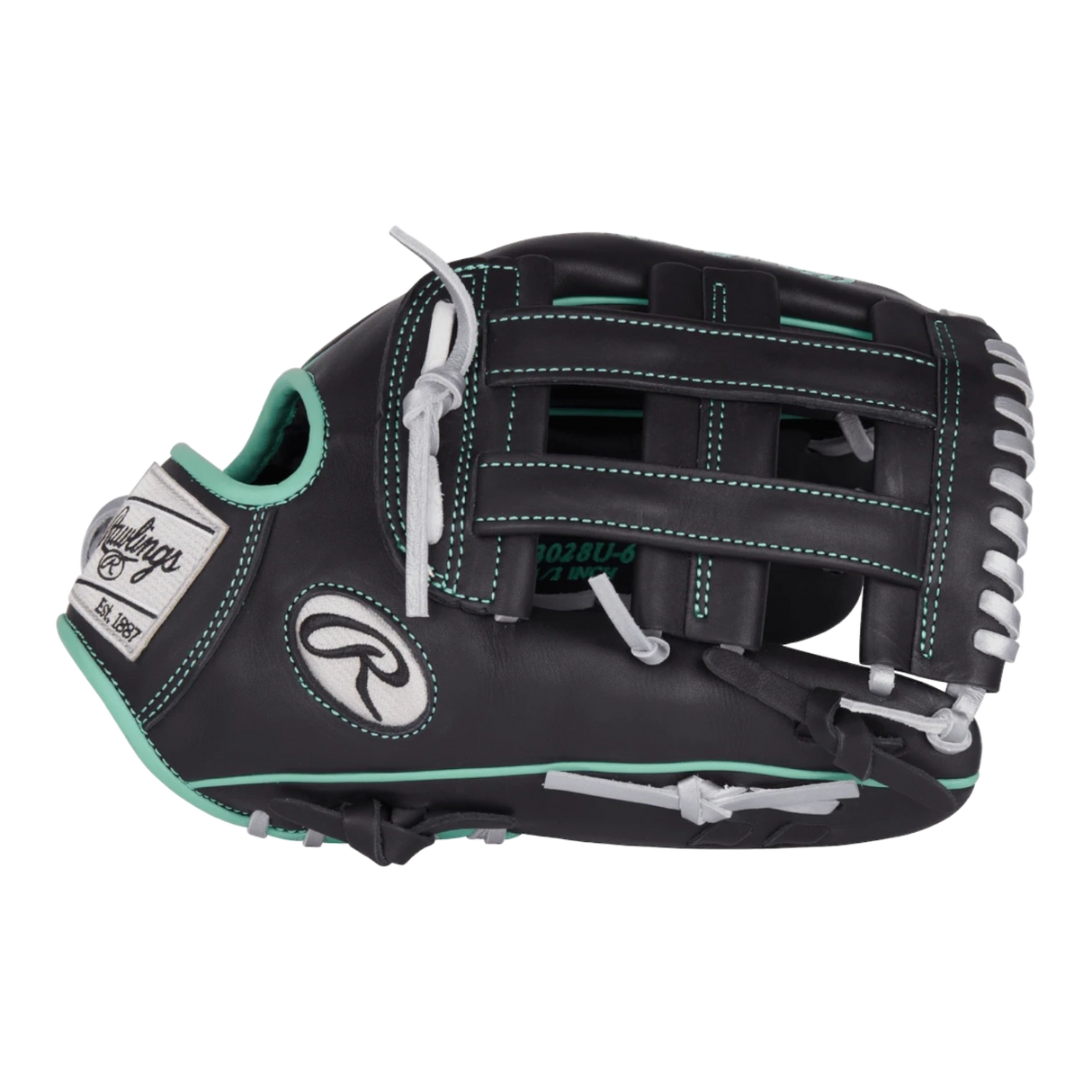 Rawlings NXT 12.5" Aqua Baseball Glove NXT3028U-6B