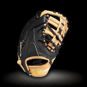 Wilson A2000 12.5” First Base Mitt Black Blonde