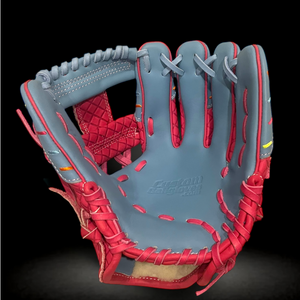 Custom Ballgloves Pink Baby Blue Ice Cream Glove 11.5” I-Web