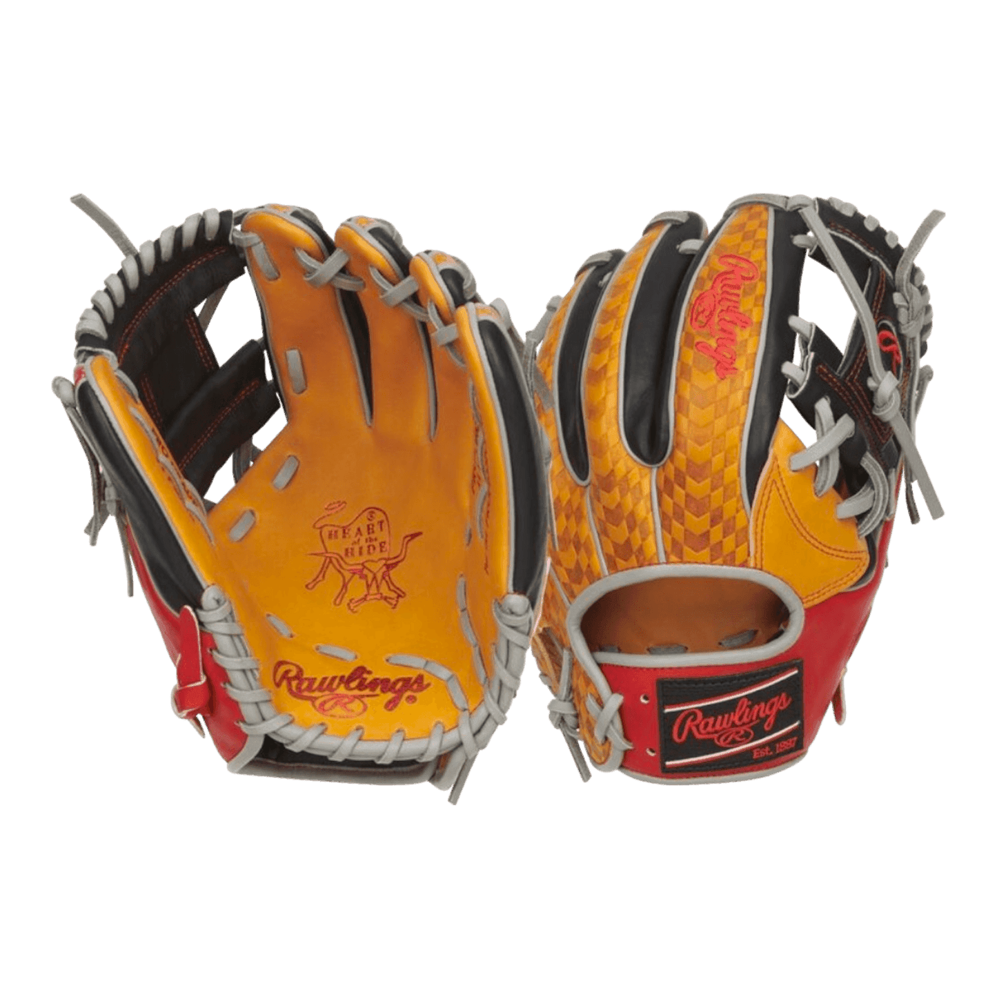 Rawlings Color Sync 8.0 HOH 11.5” I-Web Glove PRO934-2TS-RHT