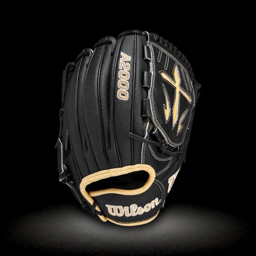 Wilson B23SS A2000 12” Pitcher Black Blonde Glove – Custom Ballgloves